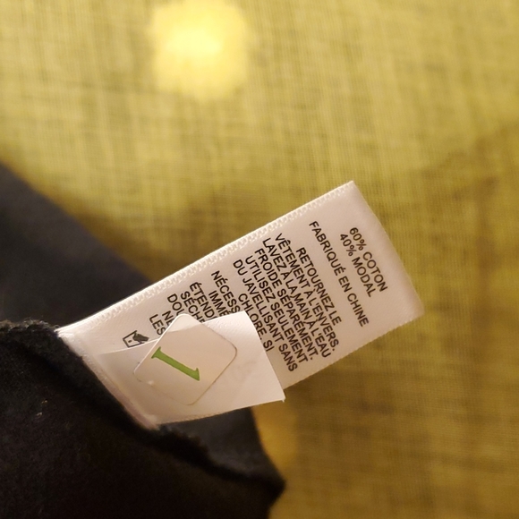 EUC 🖤 Express fringe modal flowy embellished tank - Picture 9 of 10